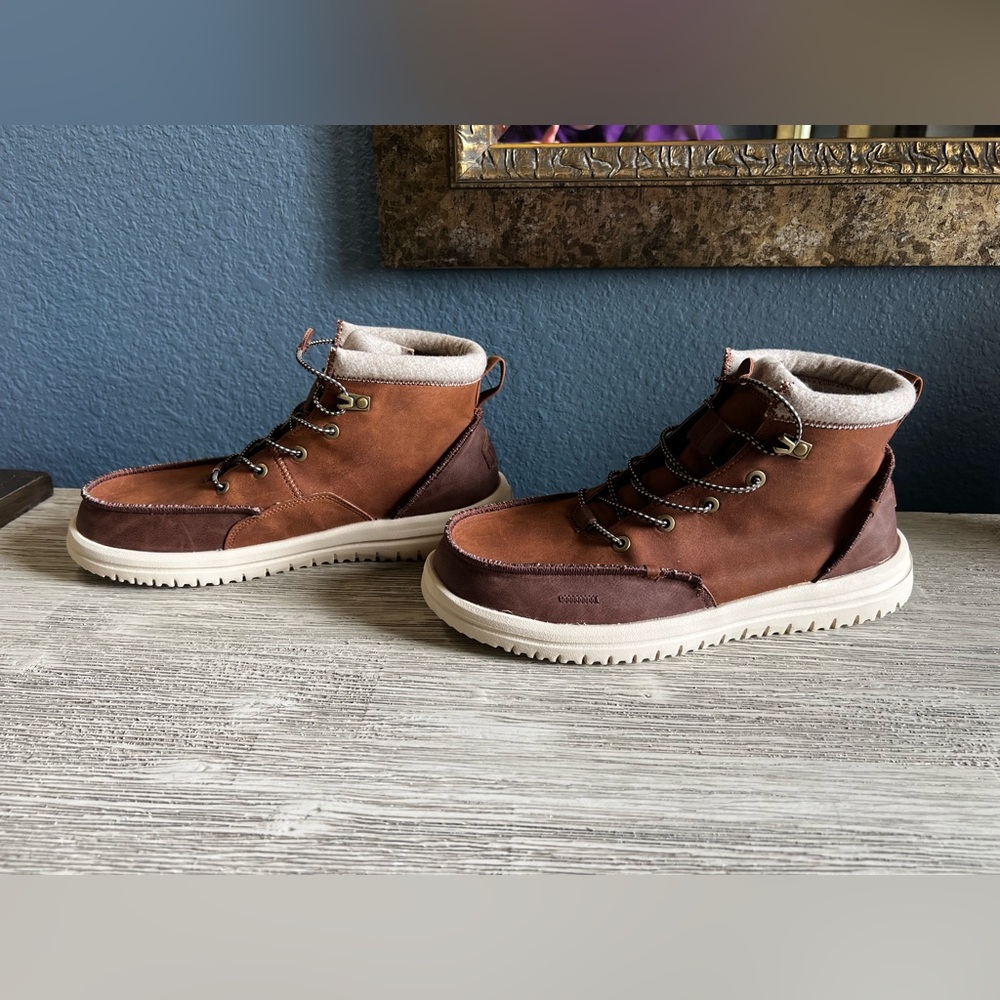 NWOT!!! Hey Dude Brown Chukka Boots